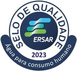 Selo da qualidade exemplar de água para consumo humano 2023